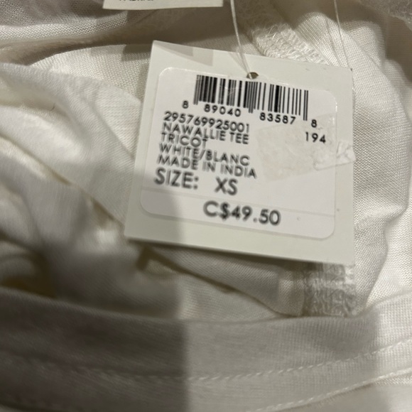 NWT Club Monaco Nawallie Tee - Picture 2 of 3